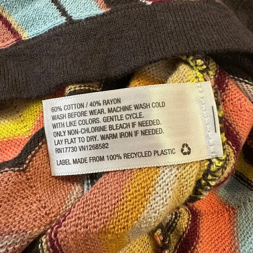 Missoni Target collaboration infant chveron knit dress